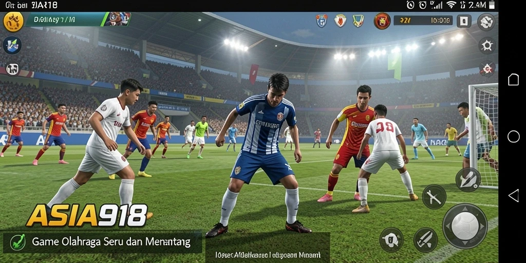 Tampilan gameplay seru dan interaktif dari ASIA918.