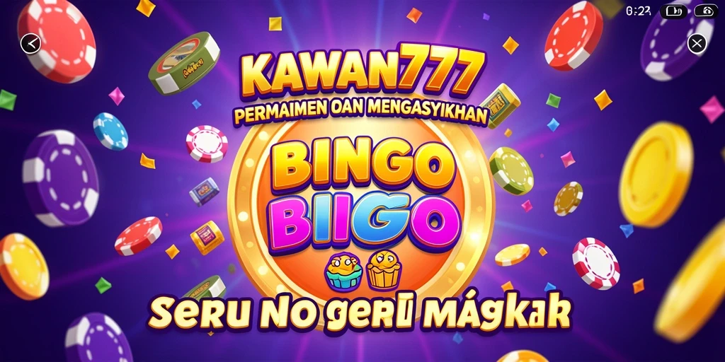 Tampilan menarik dari gameplay Bingo di KAWAN777.