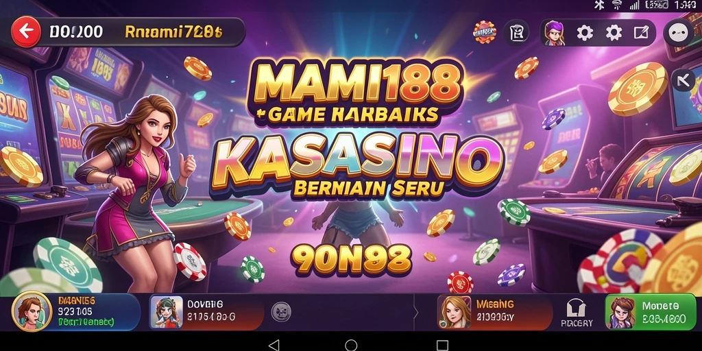 Tampilan gameplay MAMI188 menampilkan suasana Kasino yang seru dan menarik.