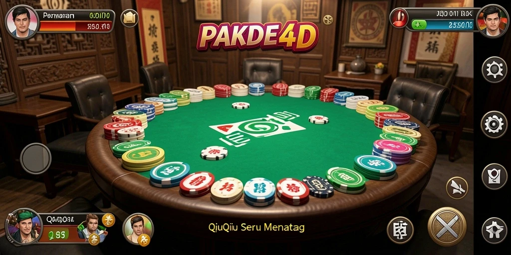 Screenshot gameplay QiuQiu yang penuh aksi.