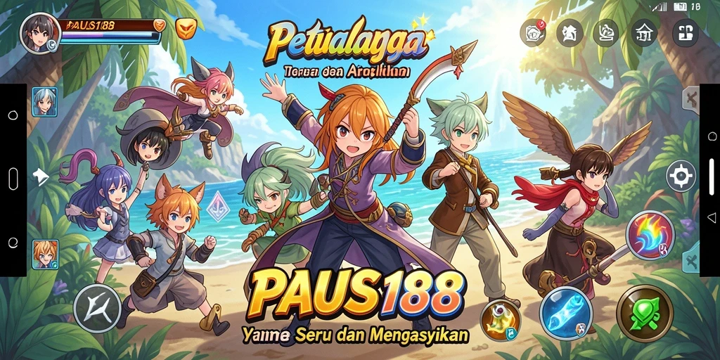 Tampilan menakjubkan dari karakter dan dunia dalam PAUS188.