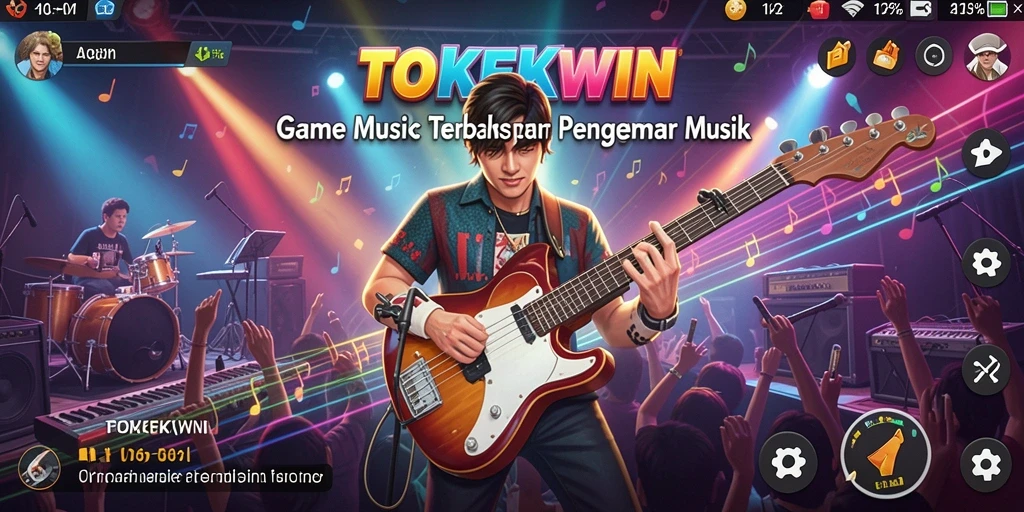 Menampilkan gameplay seru dan interaktif dari TOKEKWIN.